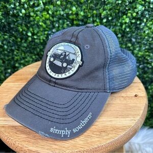 Boys simply souther distressed snap back